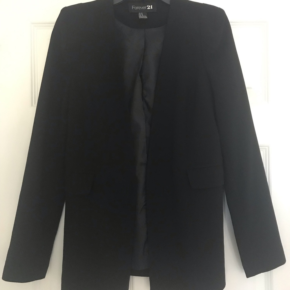 Professional black blazer